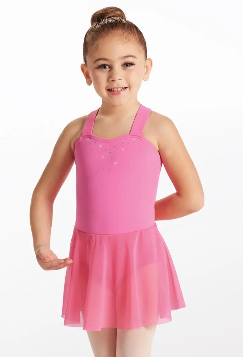 Foil Dot Sweetheart Dress