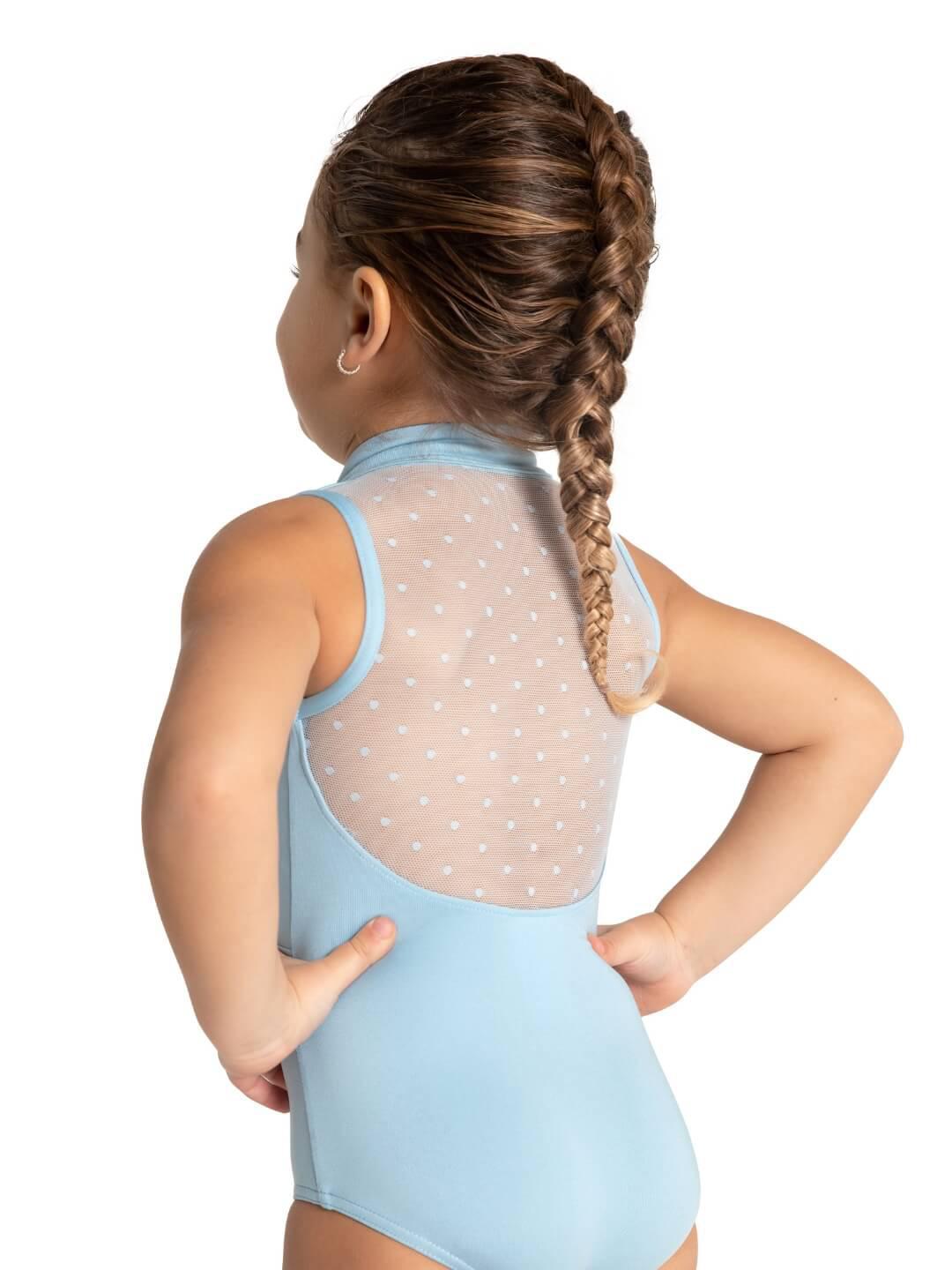 Spot on Zip Front Leotard