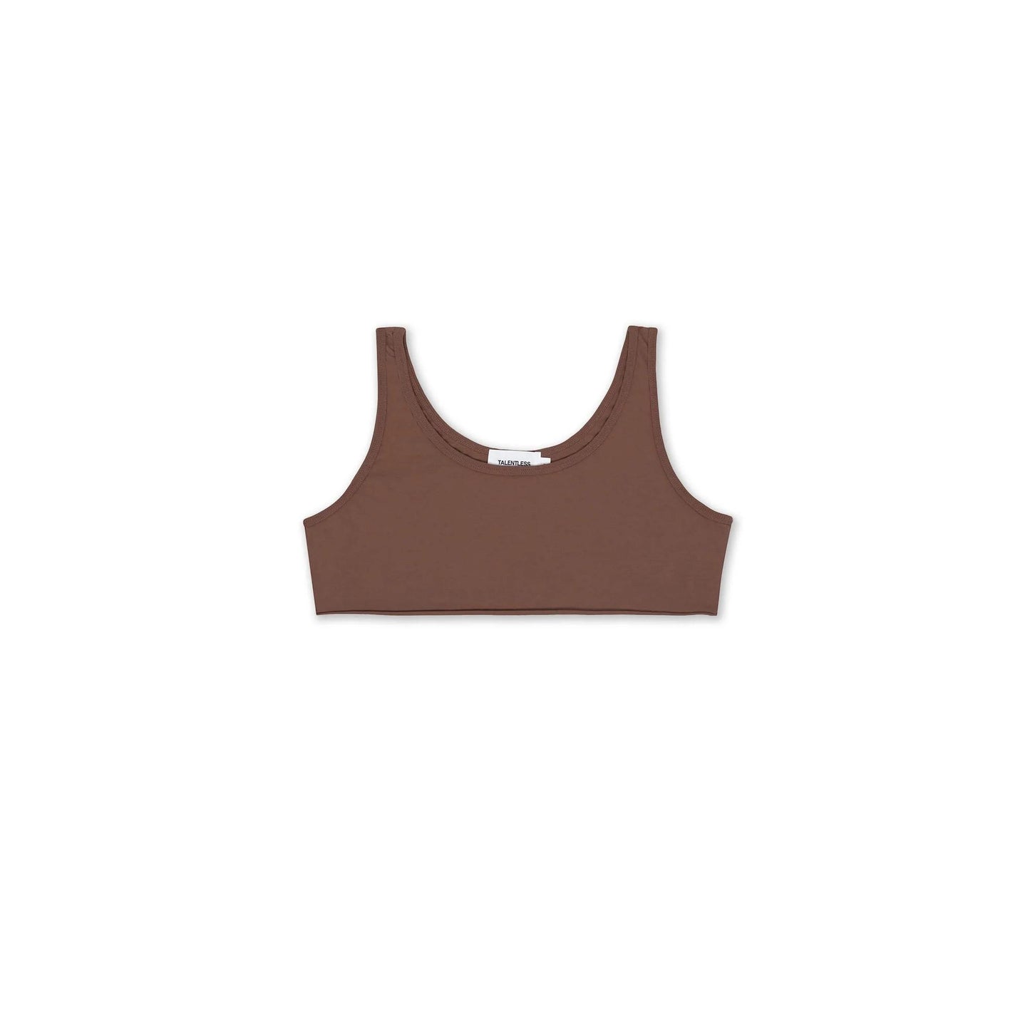 Talentless Raw Hem Crop Top