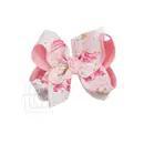 Layered Ballerina Shoe & Crown Patterned Bow