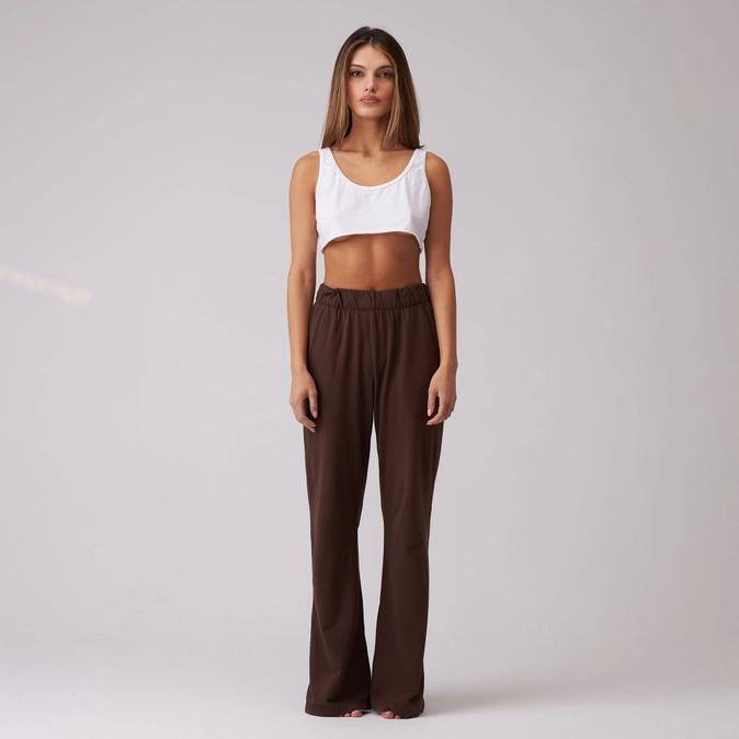 Talentless Raw Hem Crop Top