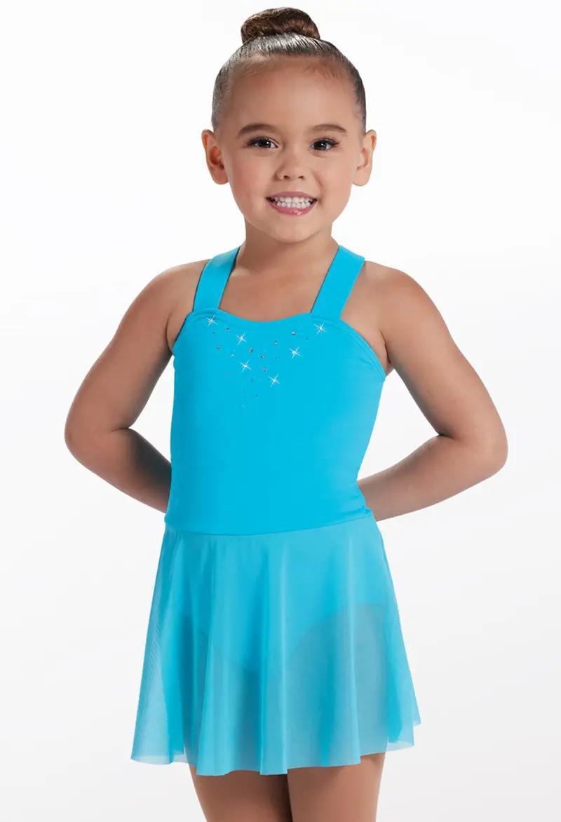 Foil Dot Sweetheart Dress