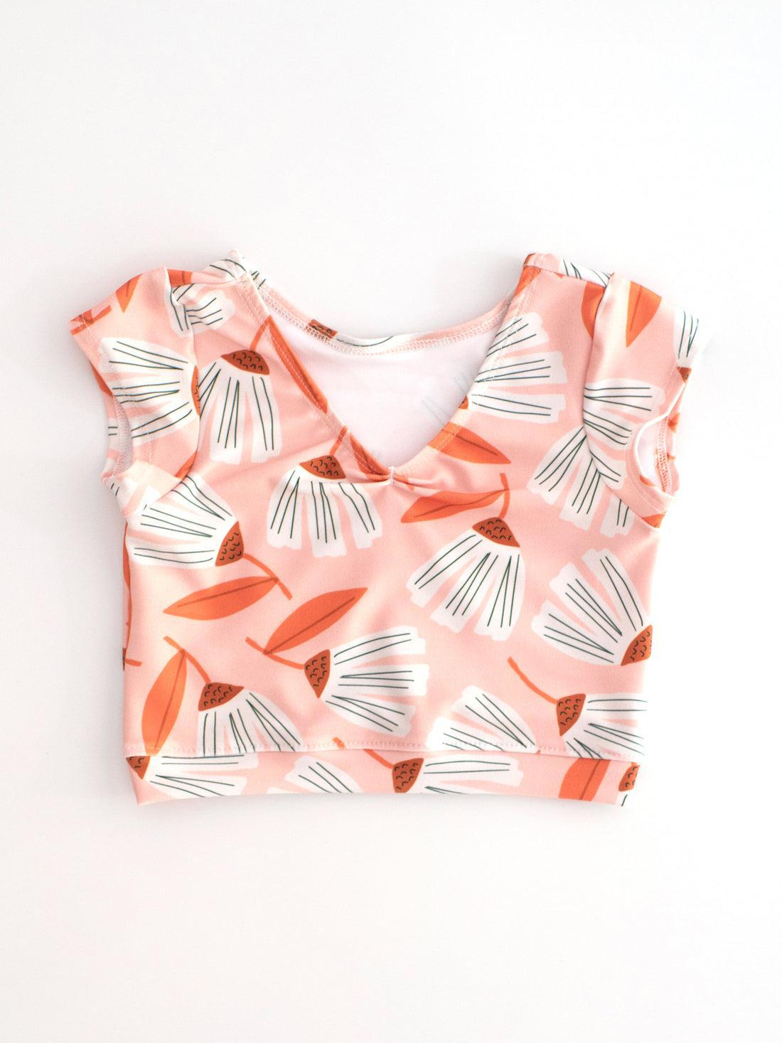 WD Ribbed Cap Sleeve Top