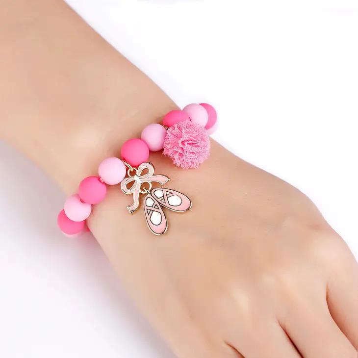 Charming Whimsy Bracelet - Ballet Shoe