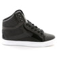 Pastry Grid Glitter Sneaker - Black