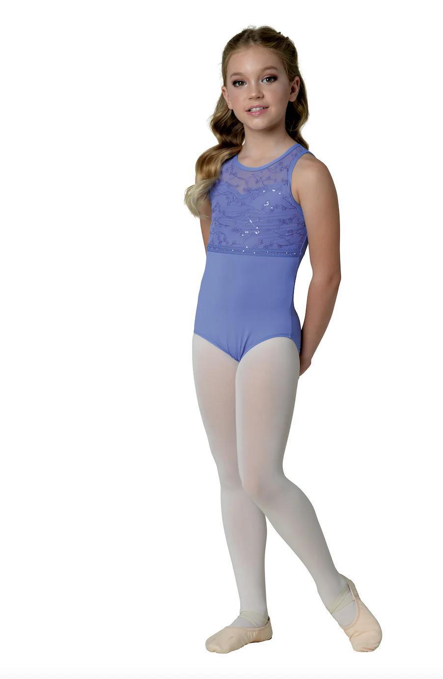 Halter Leotard W/Lace