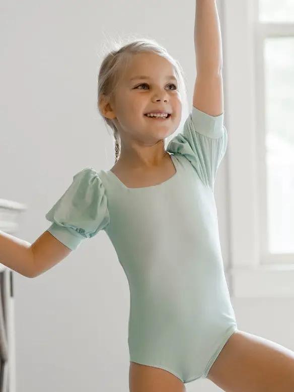 Puff Short Sleeve Leotard