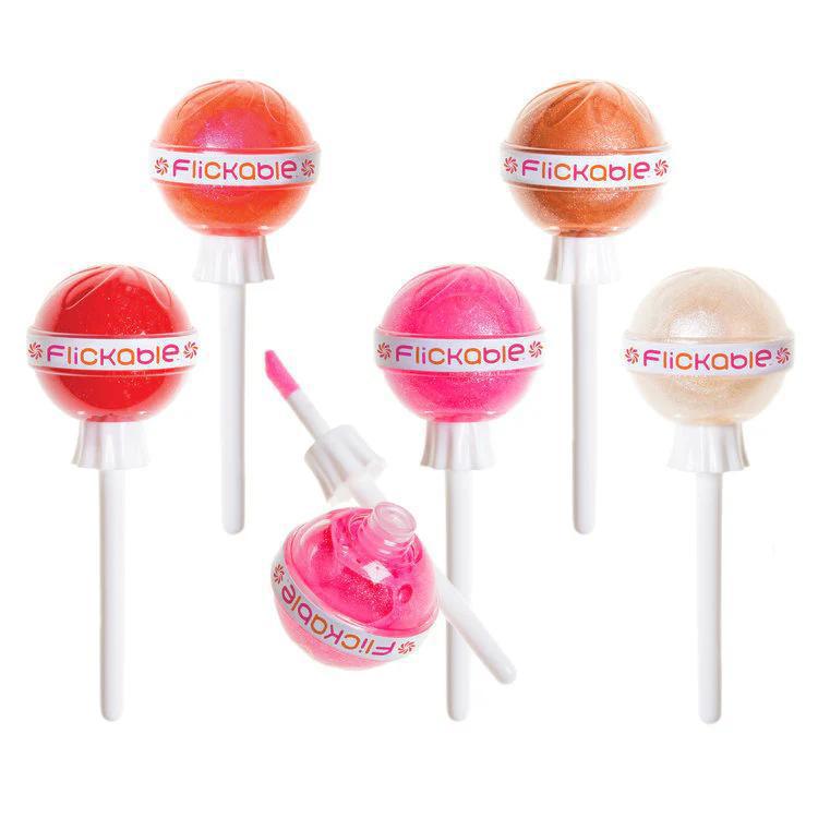 Flickable Lollipop Lip Gloss