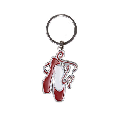 Pointe Shoe Keychain