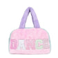 DANCE Color Blocked Plush Dance Bag