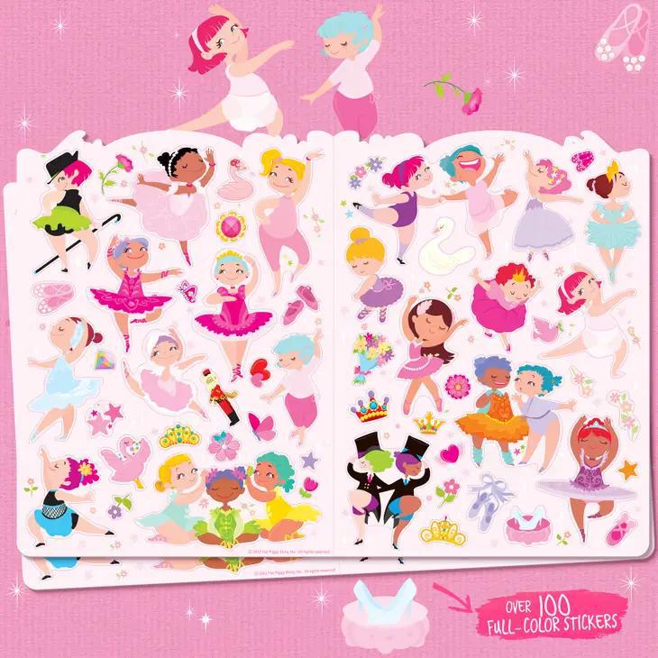 Ballet Nail Stickers and Activity Book Gift Pack