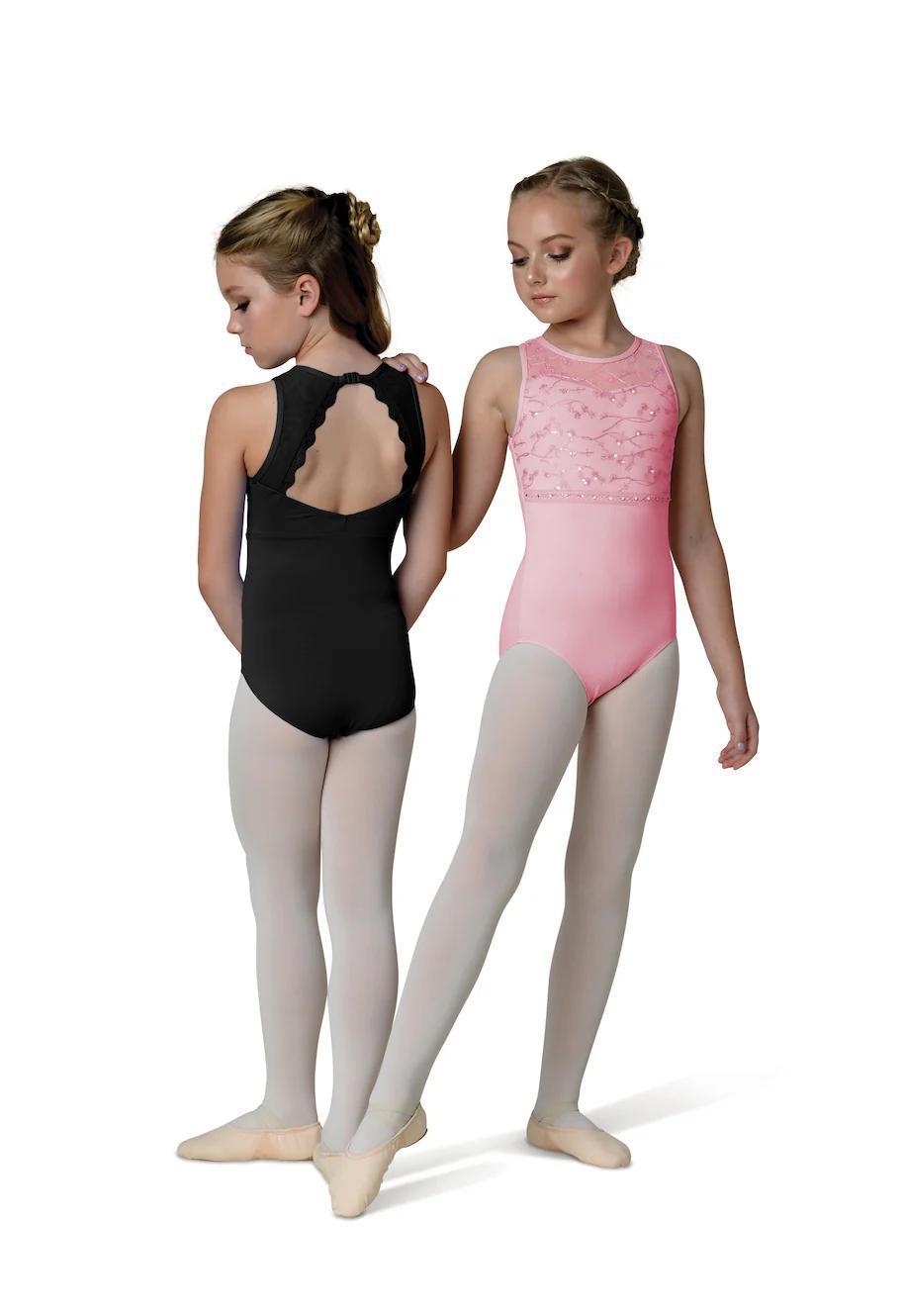 Halter Leotard W/Lace