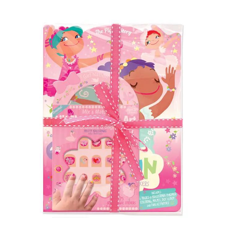 Ballet Nail Stickers and Activity Book Gift Pack