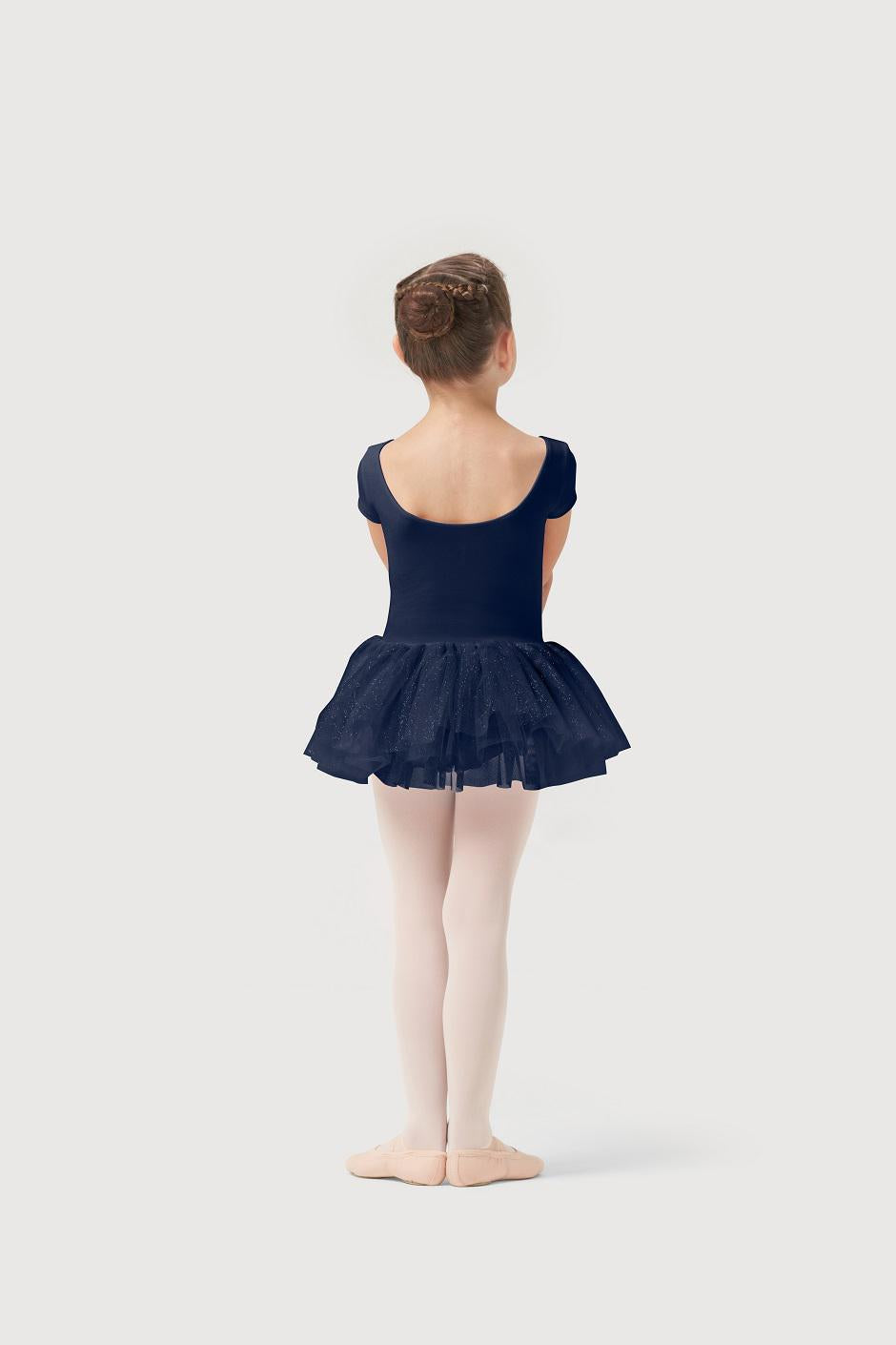 Cap Sleeve Tutu Dress Leotard