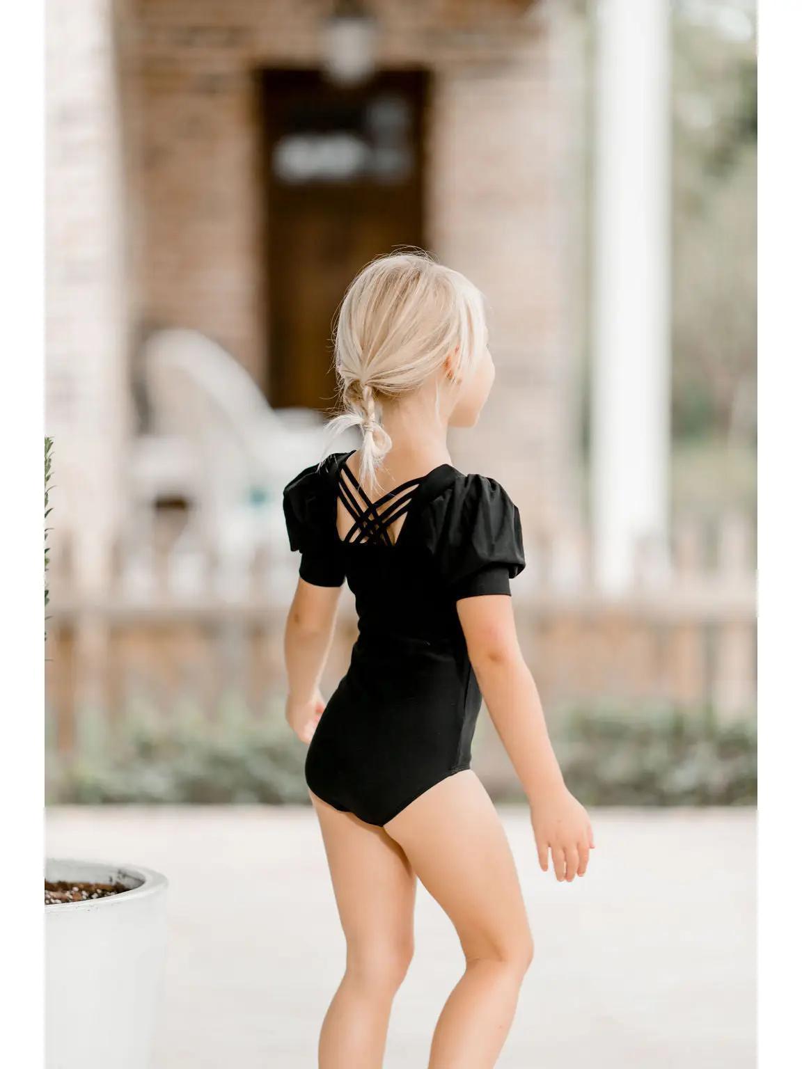 Puff Short Sleeve Leotard