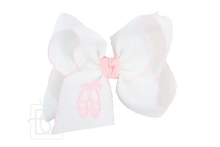 Embroidered Ballet Bow