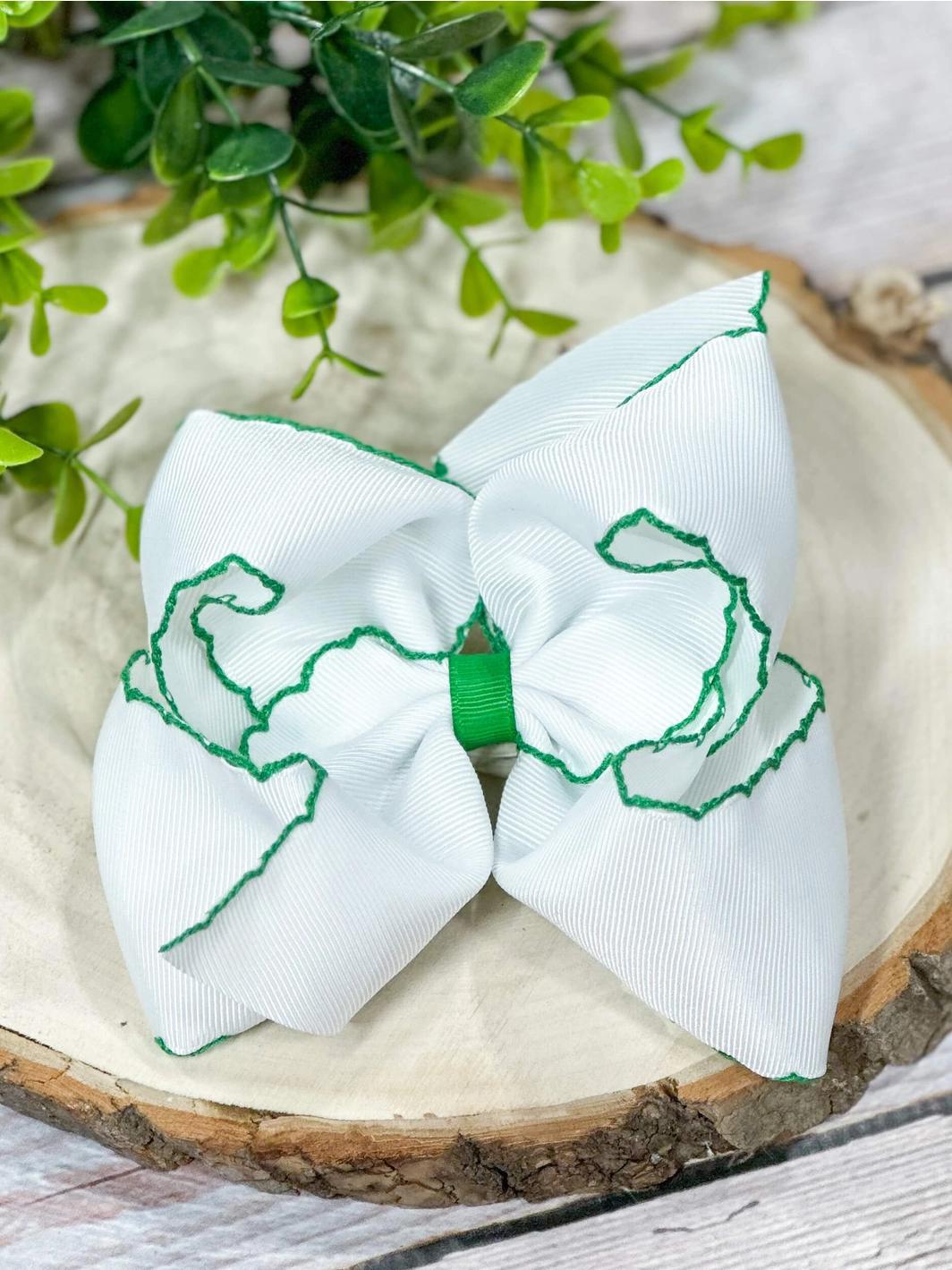 Moonstitch Hair Bow