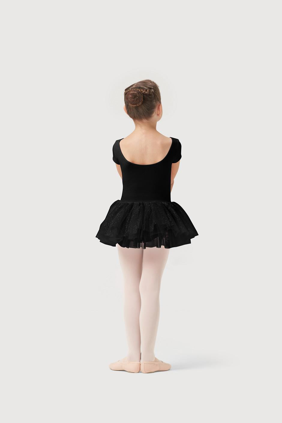 Cap Sleeve Tutu Dress Leotard