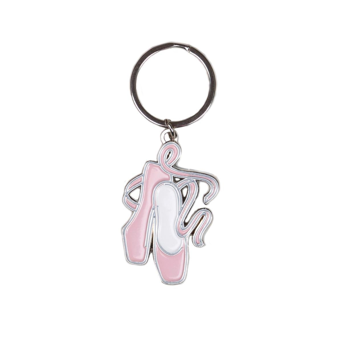 Pointe Shoe Keychain