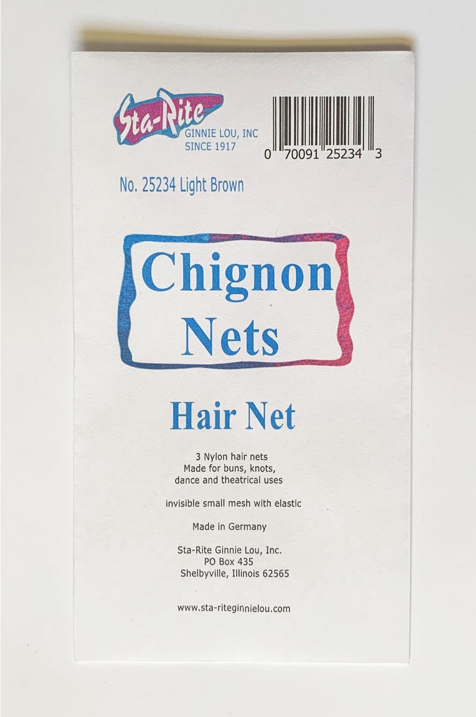 Chignon Hairnets - 3 pack