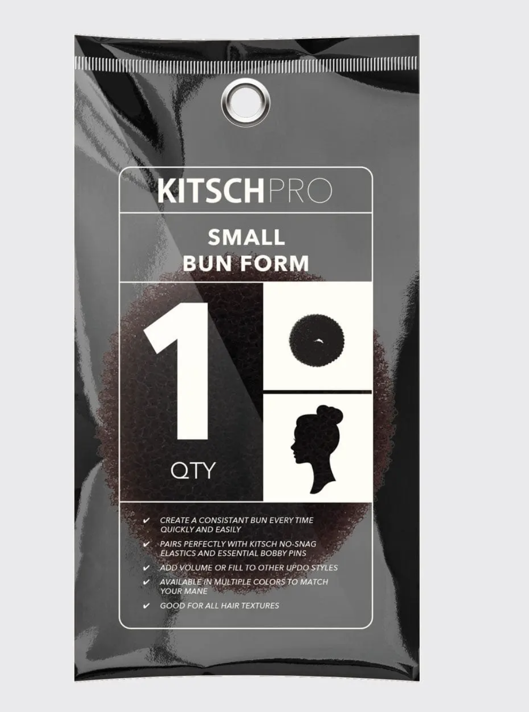 Kitsch Small Brown Bun Form