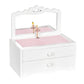 Mele and Co Kelby Girls Wooden Musical Ballerina Jewelry Box